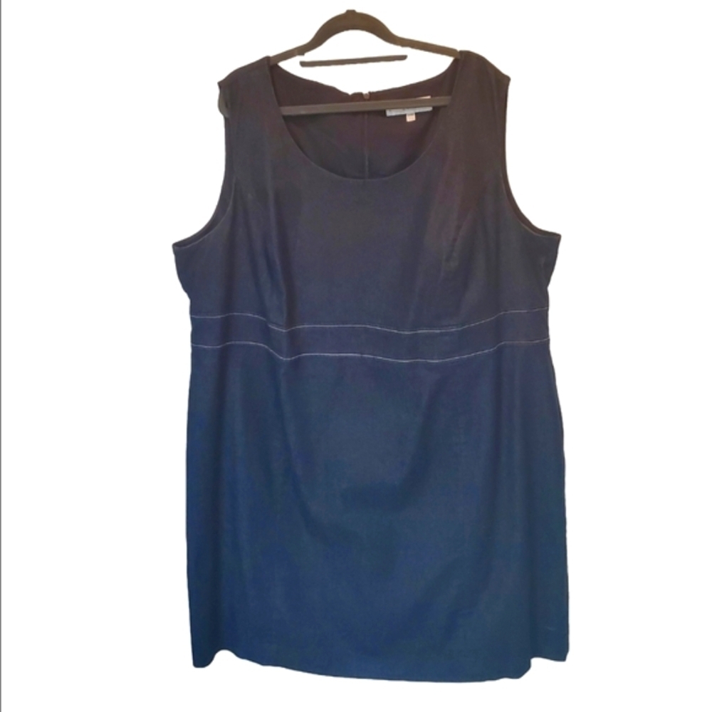 Super Cute Jones Studio Plus Size Denim Dress Size 24W